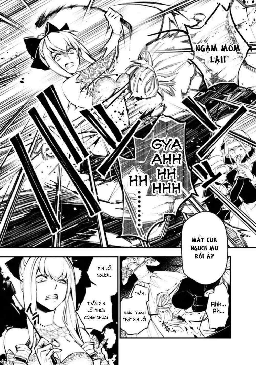 Fukushuu Wo Koinegau Saikyou Yuusha Wa, Yami No Chikara De Senmetsu Musou Suru Chapter 1 trang 9