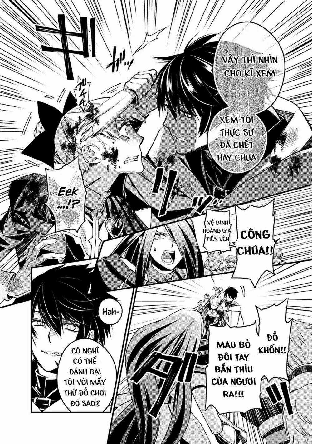 Fukushuu Wo Koinegau Saikyou Yuusha Wa, Yami No Chikara De Senmetsu Musou Suru Chapter 2.3 trang 5