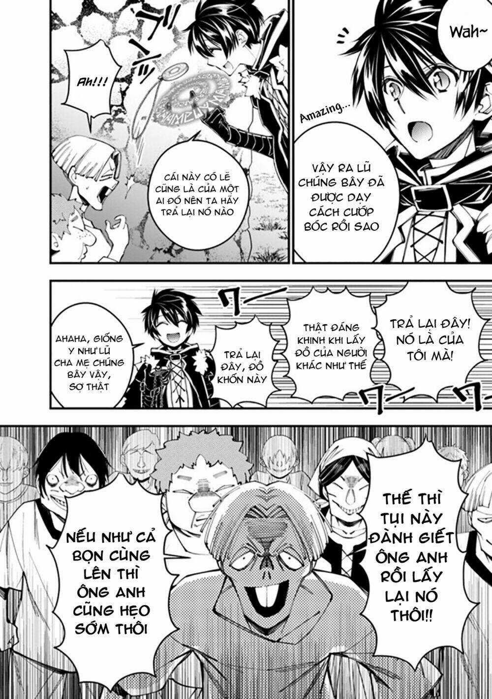 Fukushuu Wo Koinegau Saikyou Yuusha Wa, Yami No Chikara De Senmetsu Musou Suru Chapter 25 trang 9