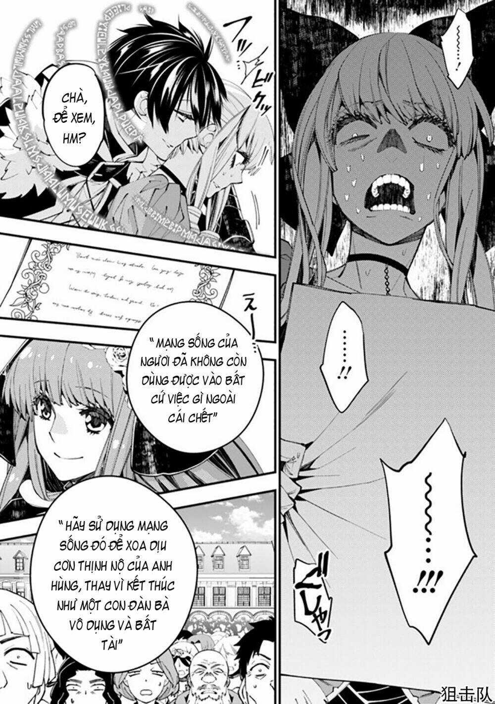 Fukushuu Wo Koinegau Saikyou Yuusha Wa, Yami No Chikara De Senmetsu Musou Suru Chapter 32 trang 3