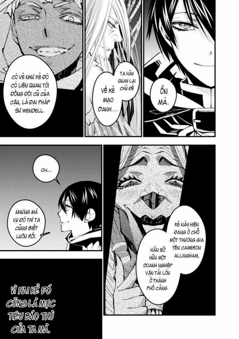 Fukushuu Wo Koinegau Saikyou Yuusha Wa, Yami No Chikara De Senmetsu Musou Suru Chapter 35 trang 10