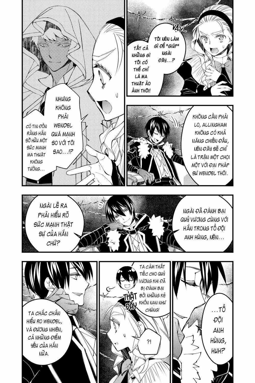 Fukushuu Wo Koinegau Saikyou Yuusha Wa, Yami No Chikara De Senmetsu Musou Suru Chapter 38 trang 10