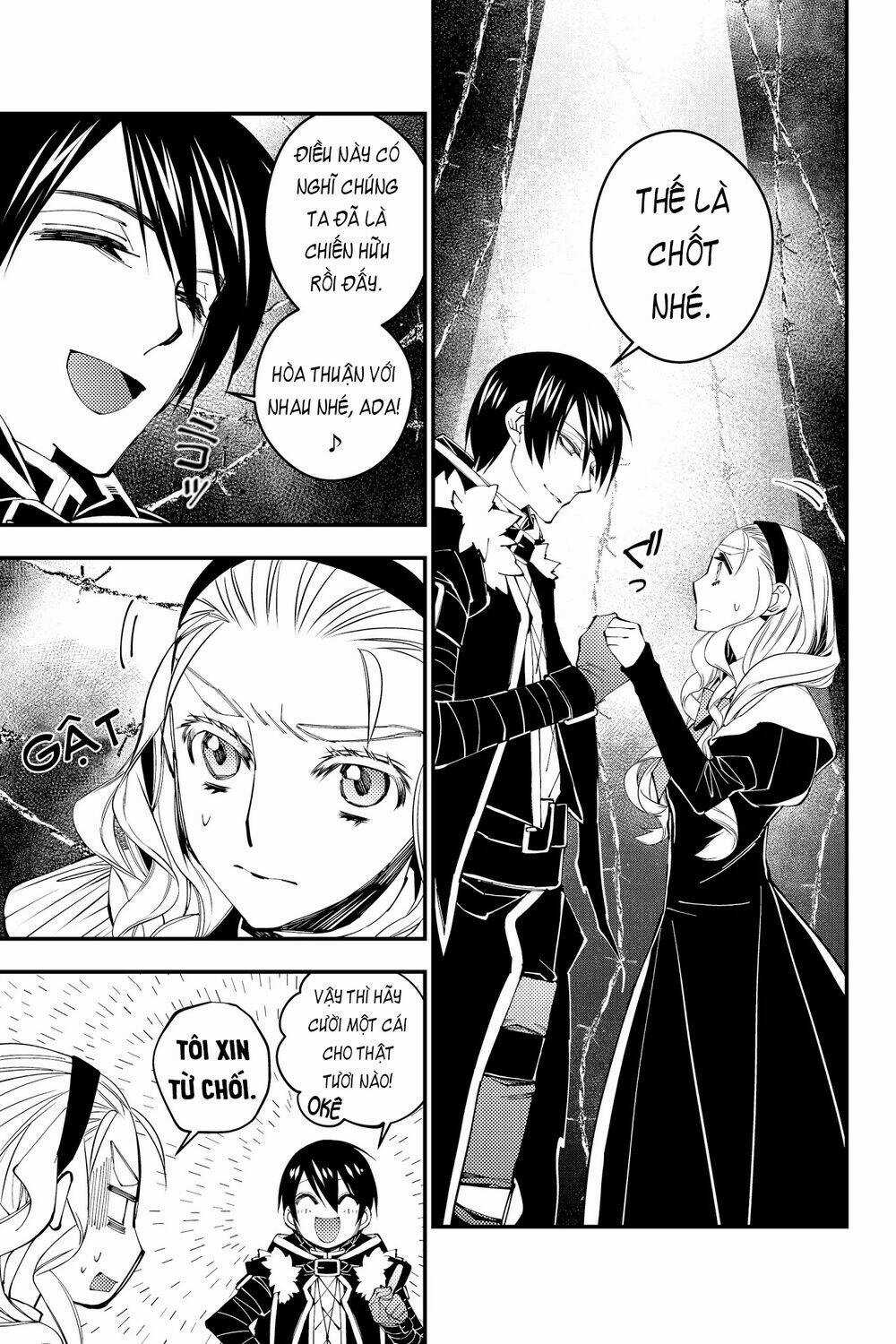 Fukushuu Wo Koinegau Saikyou Yuusha Wa, Yami No Chikara De Senmetsu Musou Suru Chapter 38 trang 9