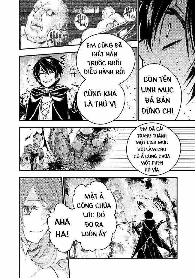 Fukushuu Wo Koinegau Saikyou Yuusha Wa, Yami No Chikara De Senmetsu Musou Suru Chapter 4.2 trang 8