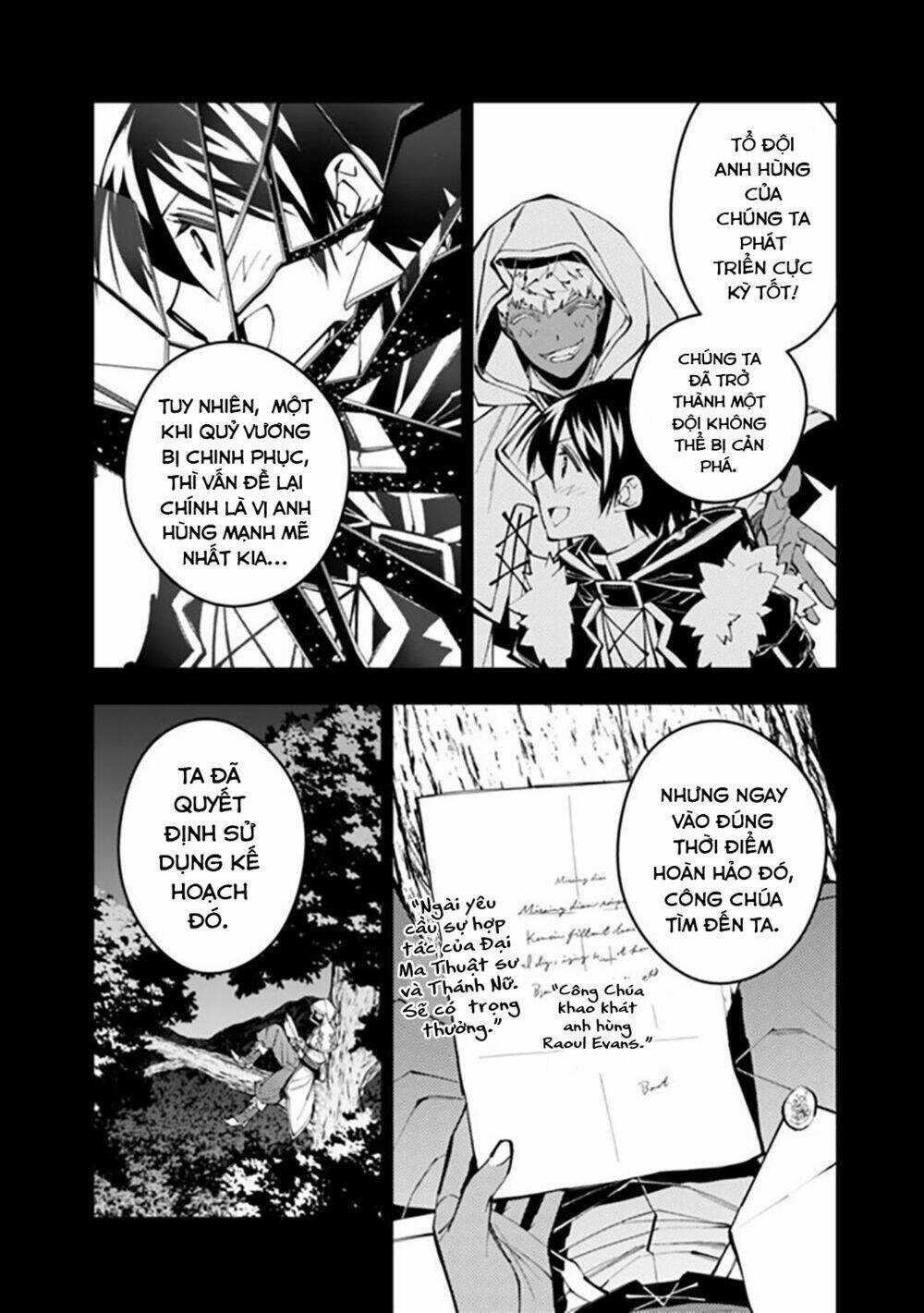 Fukushuu Wo Koinegau Saikyou Yuusha Wa, Yami No Chikara De Senmetsu Musou Suru Chapter 44 trang 4