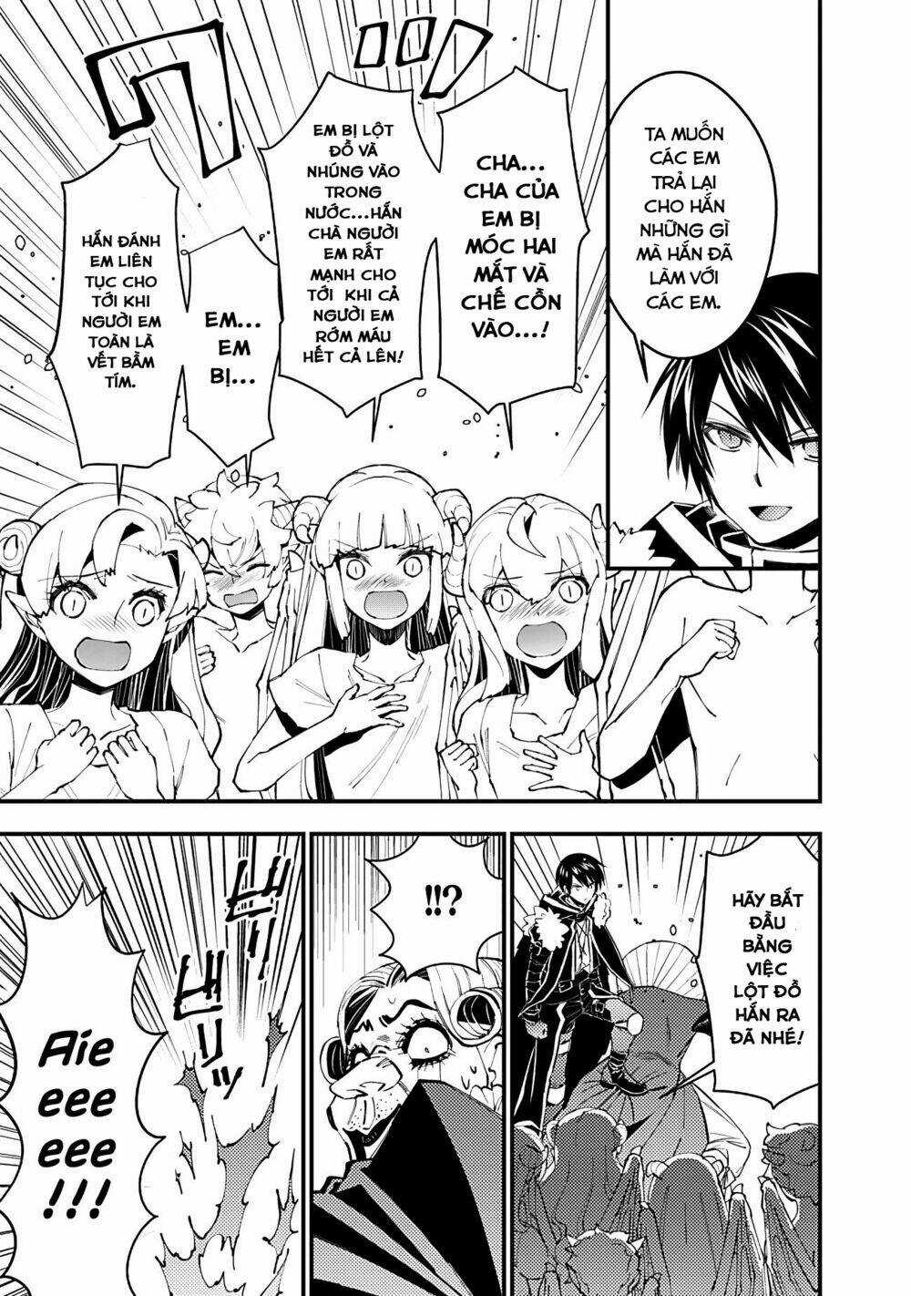 Fukushuu Wo Koinegau Saikyou Yuusha Wa, Yami No Chikara De Senmetsu Musou Suru Chapter 45 trang 11