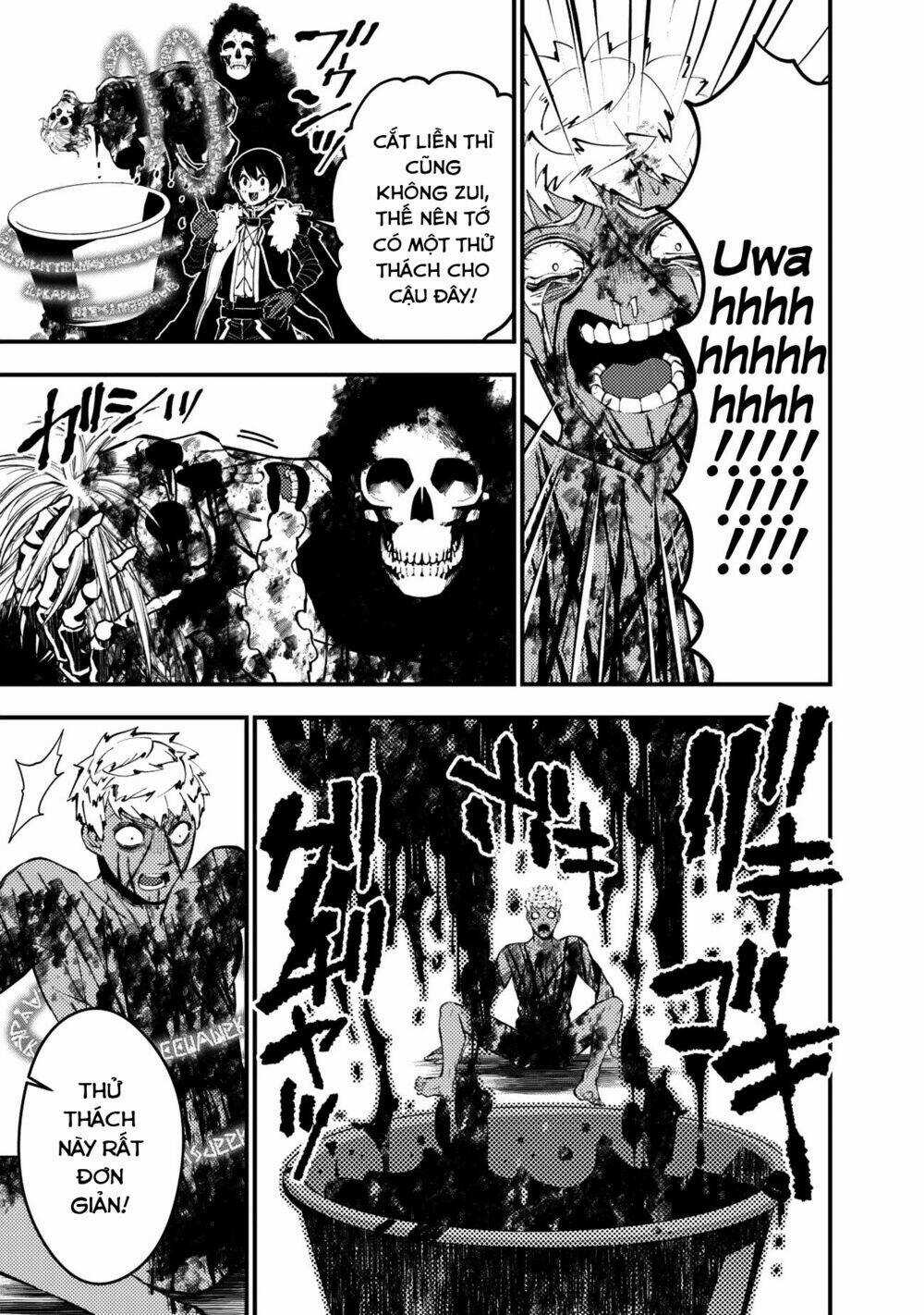 Fukushuu Wo Koinegau Saikyou Yuusha Wa, Yami No Chikara De Senmetsu Musou Suru Chapter 48 trang 15