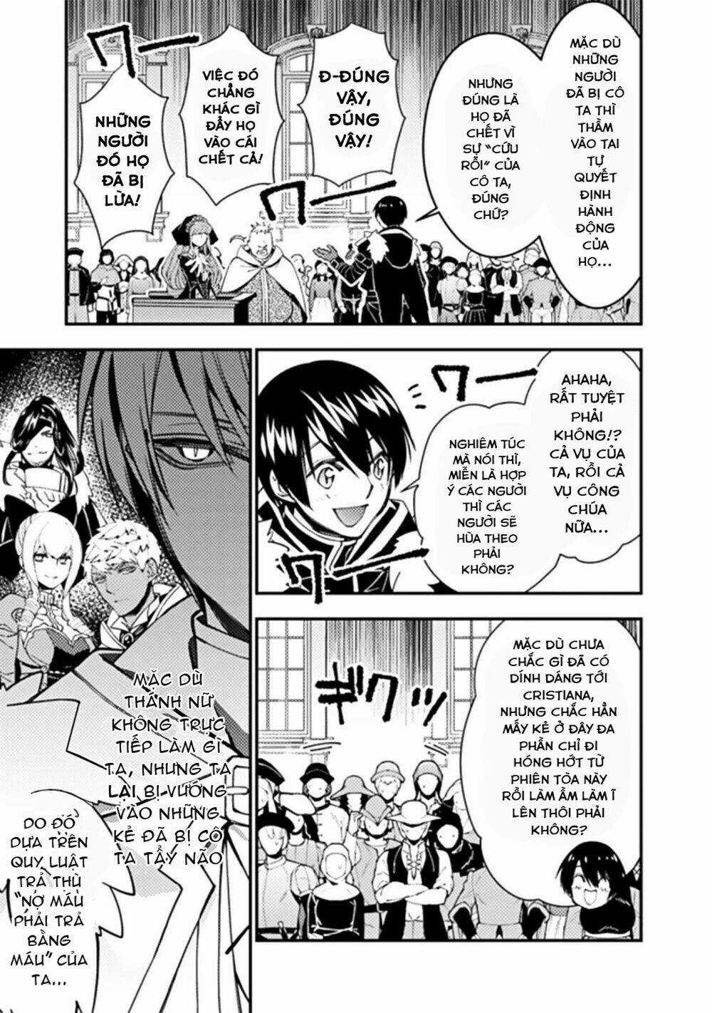 Fukushuu Wo Koinegau Saikyou Yuusha Wa, Yami No Chikara De Senmetsu Musou Suru Chapter 57 trang 20