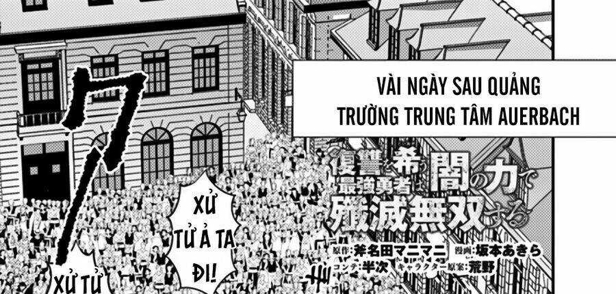 Fukushuu Wo Koinegau Saikyou Yuusha Wa, Yami No Chikara De Senmetsu Musou Suru Chapter 60 trang 19