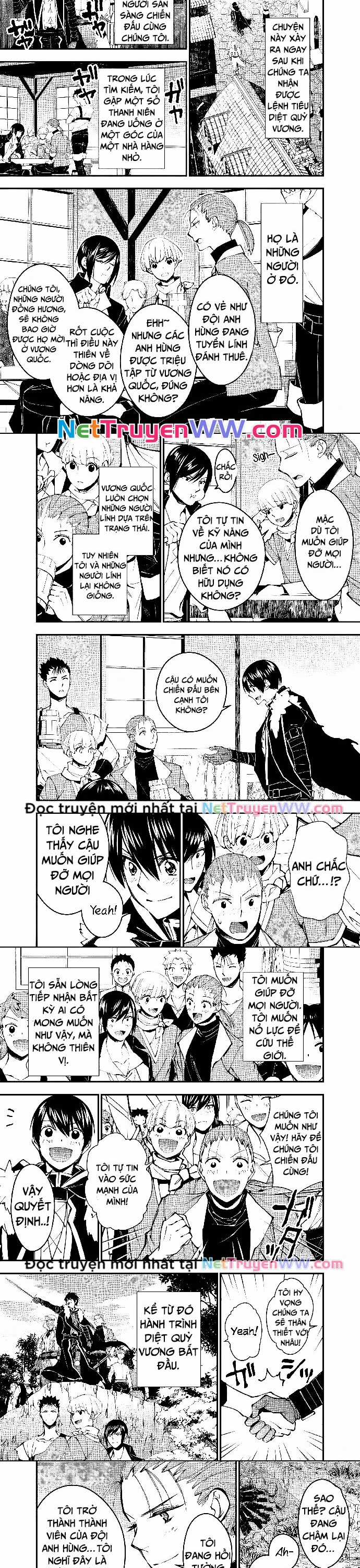 Fukushuu Wo Koinegau Saikyou Yuusha Wa, Yami No Chikara De Senmetsu Musou Suru Chapter 62 trang 3