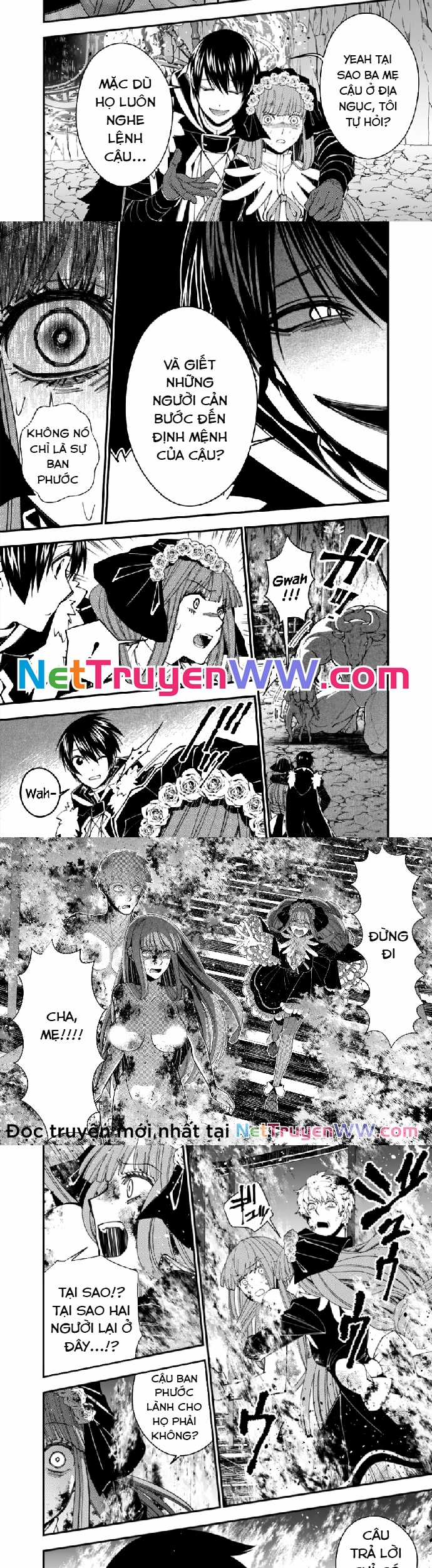 Fukushuu Wo Koinegau Saikyou Yuusha Wa, Yami No Chikara De Senmetsu Musou Suru Chapter 64 trang 3