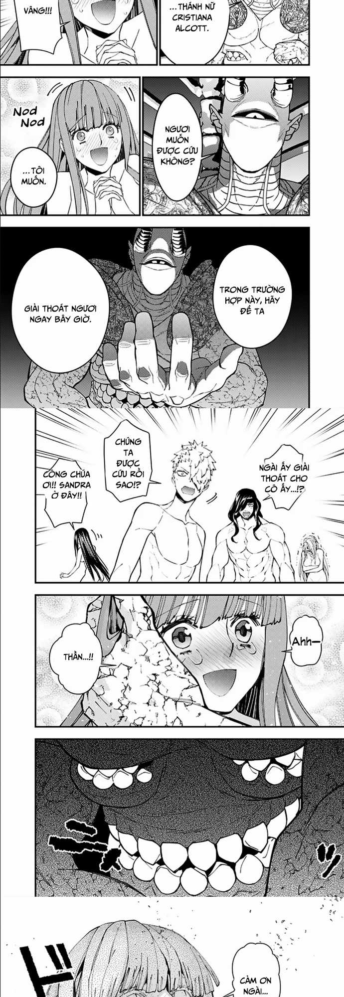 Fukushuu Wo Koinegau Saikyou Yuusha Wa, Yami No Chikara De Senmetsu Musou Suru Chapter 71 trang 4