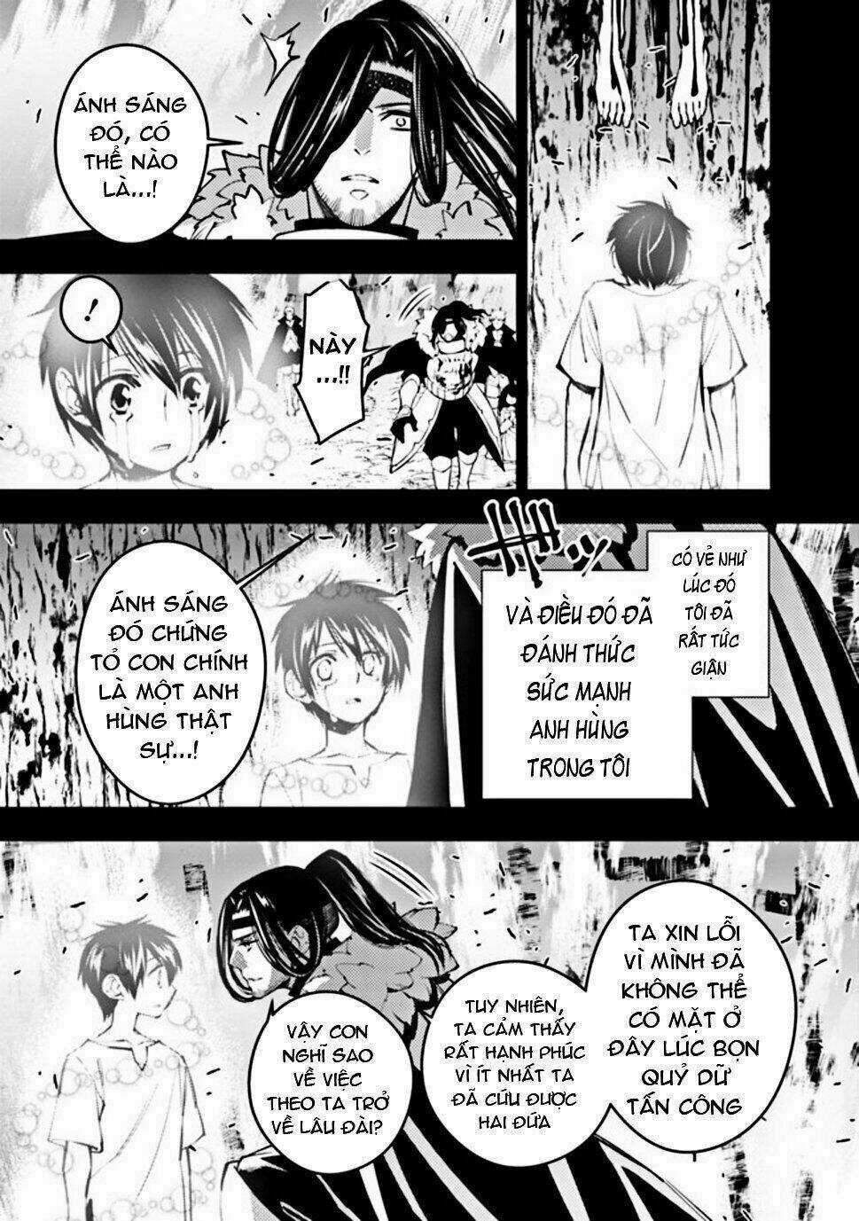 Fukushuu Wo Koinegau Saikyou Yuusha Wa, Yami No Chikara De Senmetsu Musou Suru Chapter 9 trang 8