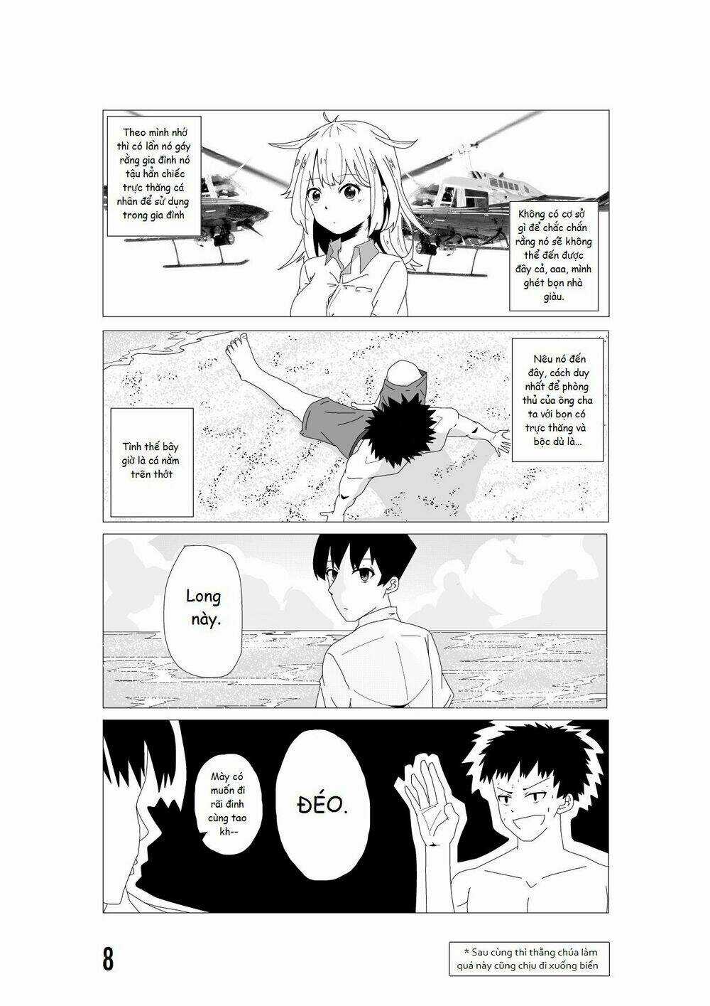 Funny Or Boring School Life? Chapter 11 trang 8