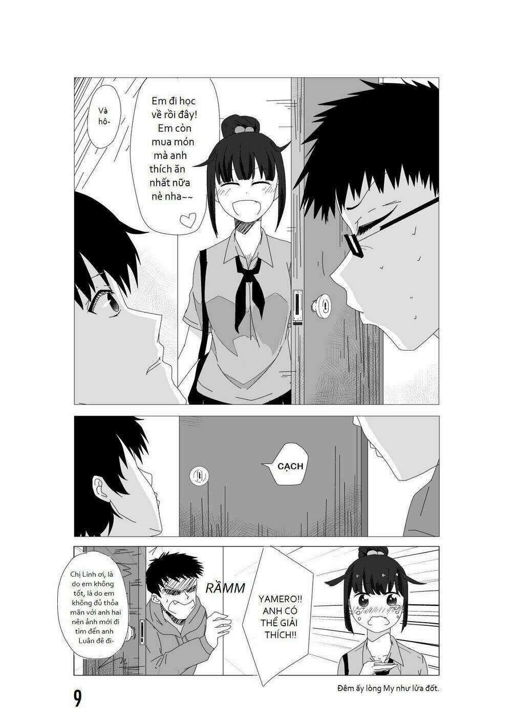 Funny Or Boring School Life? Chapter 12 trang 9