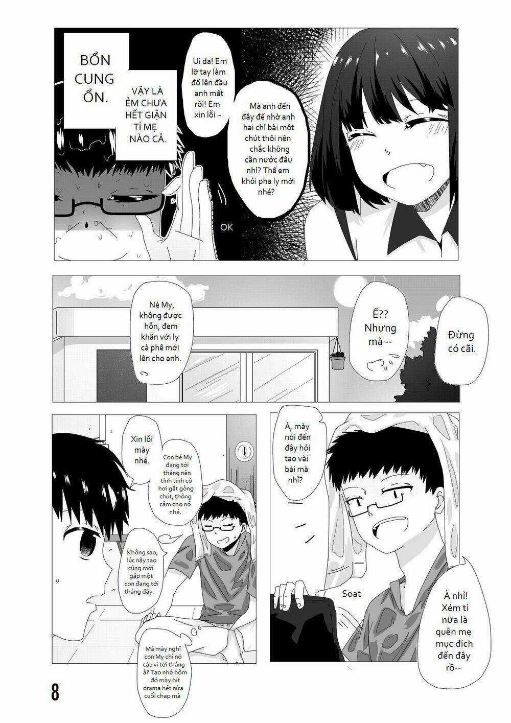 Funny Or Boring School Life? Chapter 13 trang 9