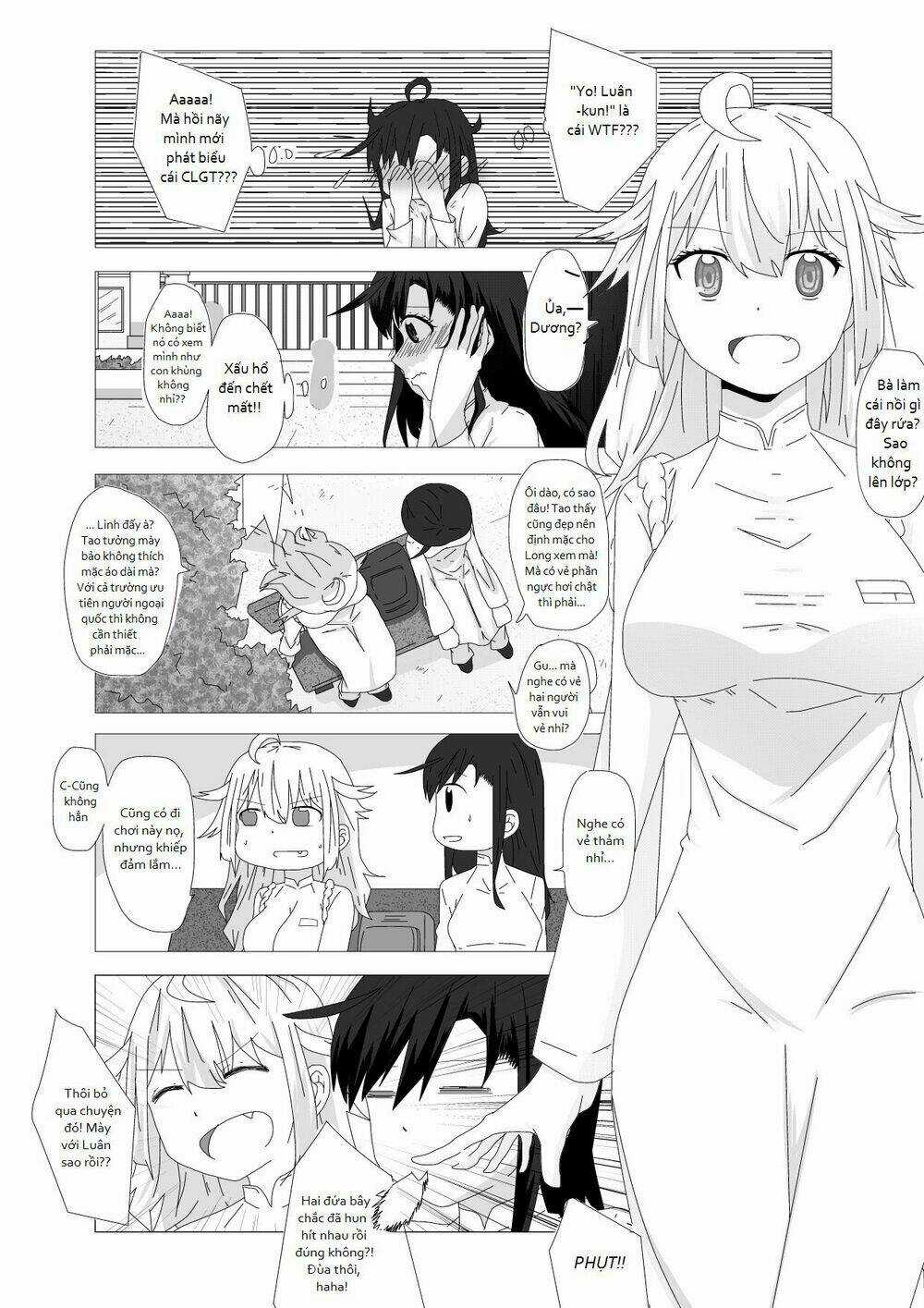 Funny Or Boring School Life? Chapter 15 trang 8