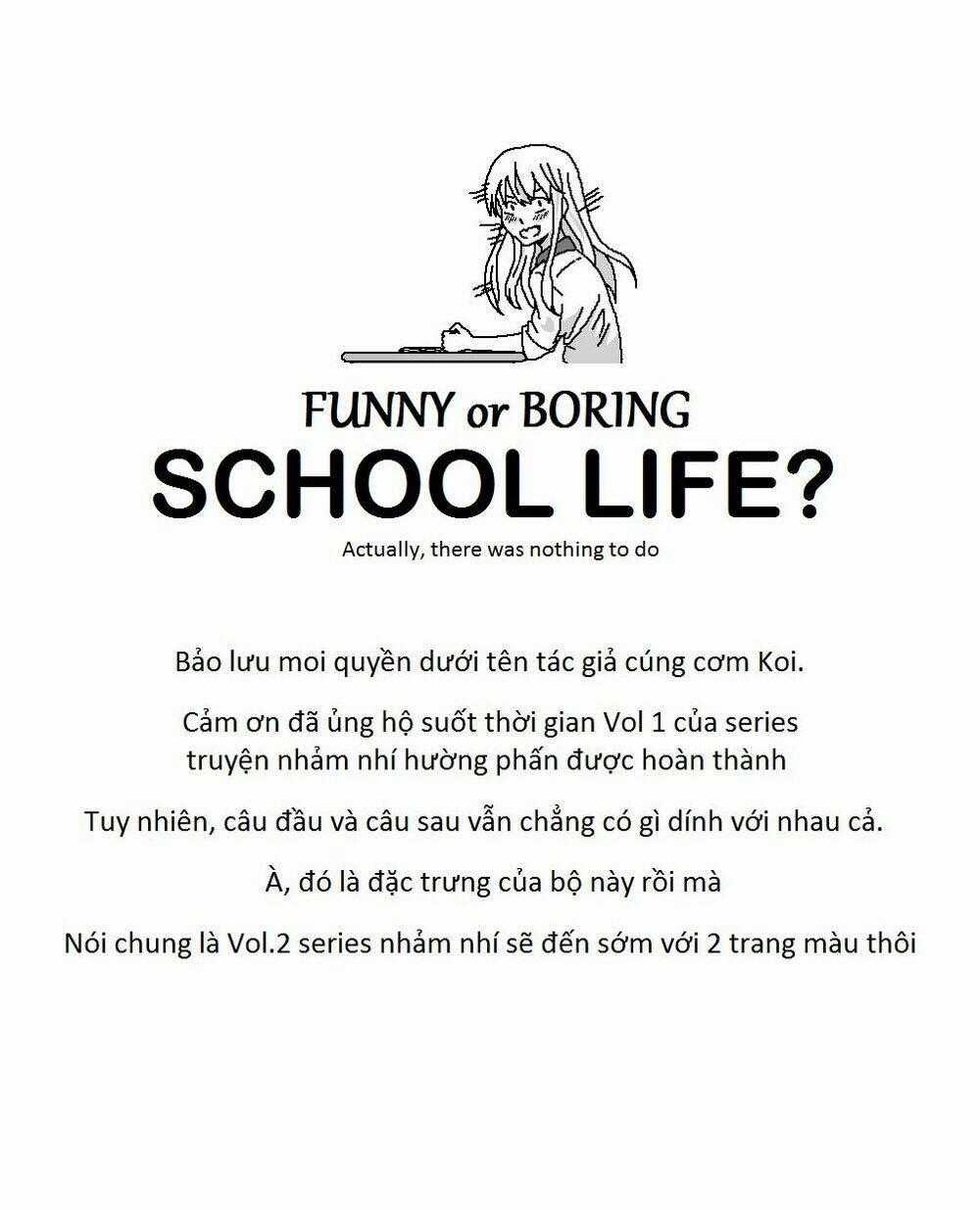 Funny Or Boring School Life? Chapter 4 trang 15