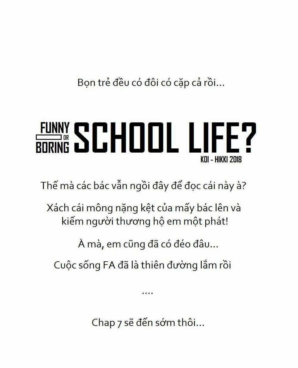 Funny Or Boring School Life? Chapter 6 trang 14