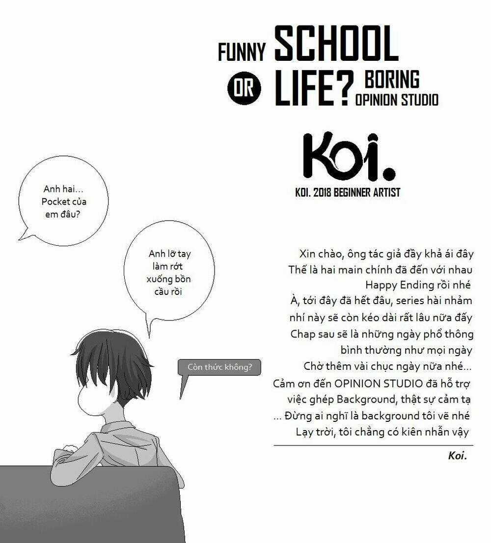Funny Or Boring School Life? Chapter 7 trang 15