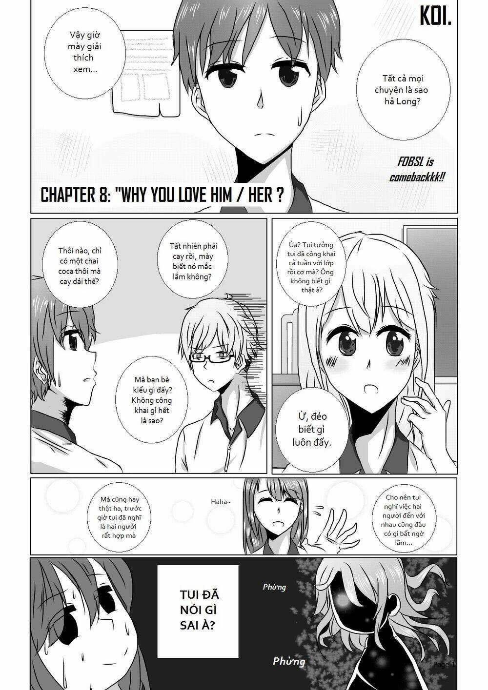 Funny Or Boring School Life? Chapter 8 trang 4
