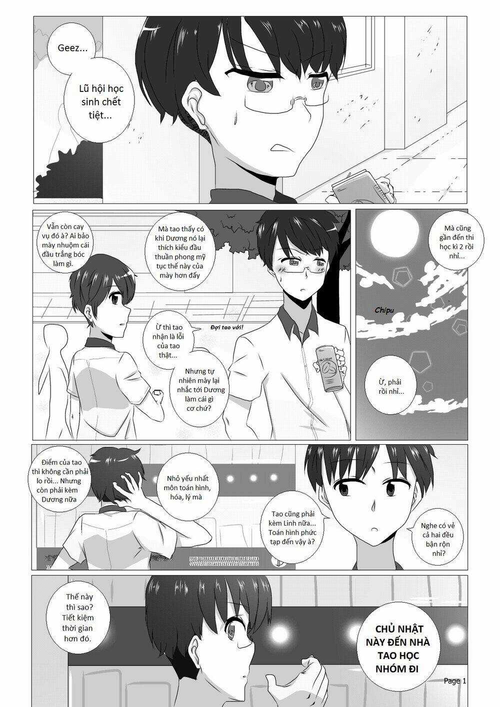 Funny Or Boring School Life? Chapter 9 trang 4