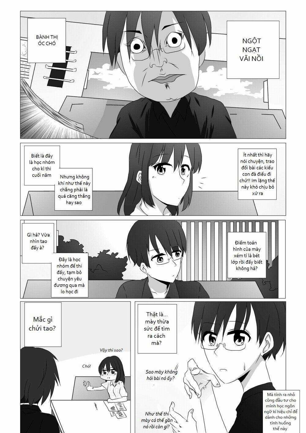Funny Or Boring School Life? Chapter 9 trang 8