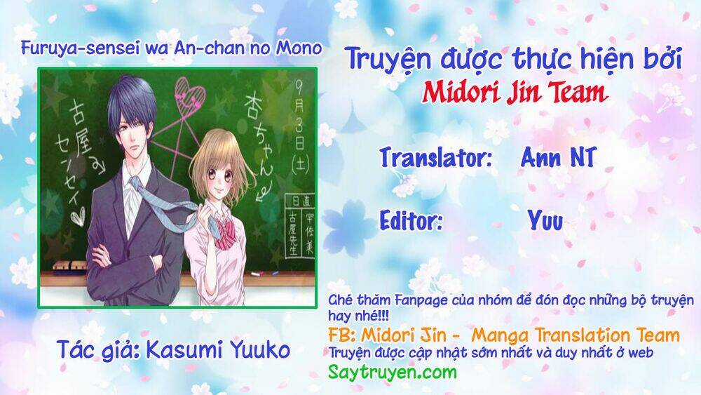 Furuya-Sensei Wa An-Chan No Mono Chapter 18 trang 3