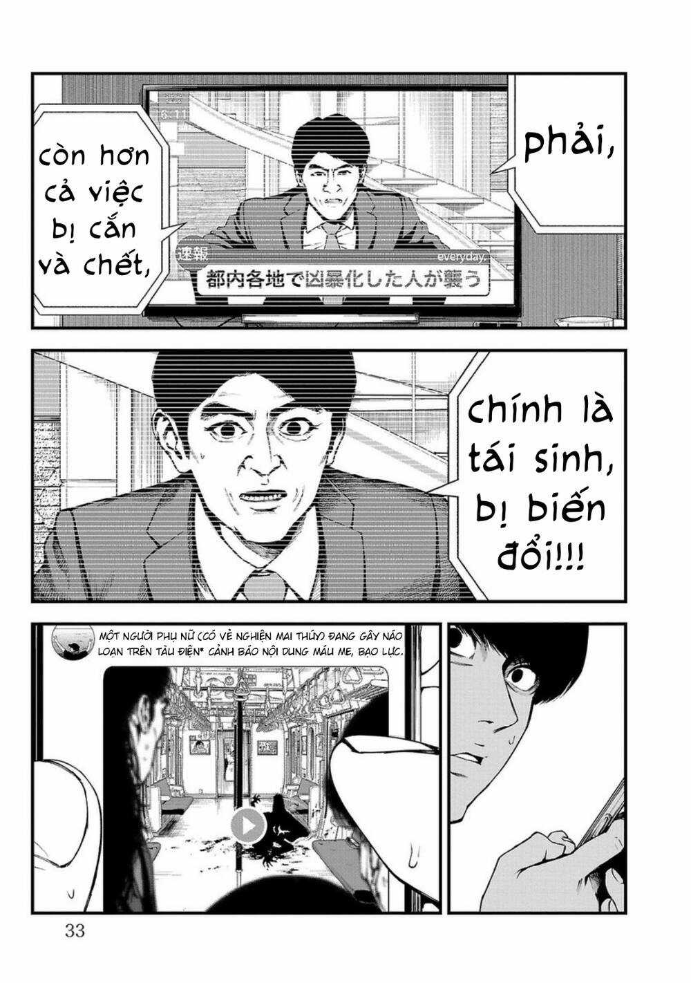 Fushi To Batsu: Đại Dịch Xác Sống Chapter 1 trang 28