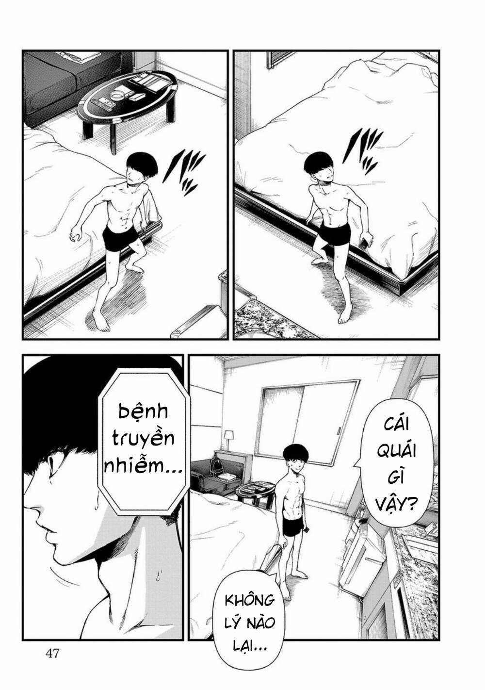 Fushi To Batsu: Đại Dịch Xác Sống Chapter 1 trang 40