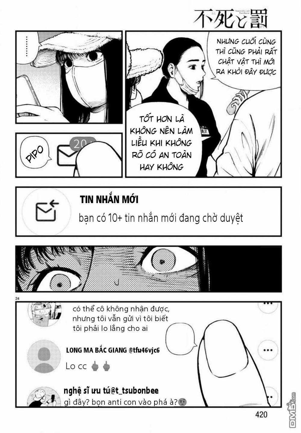 Fushi To Batsu: Đại Dịch Xác Sống Chapter 11 trang 23
