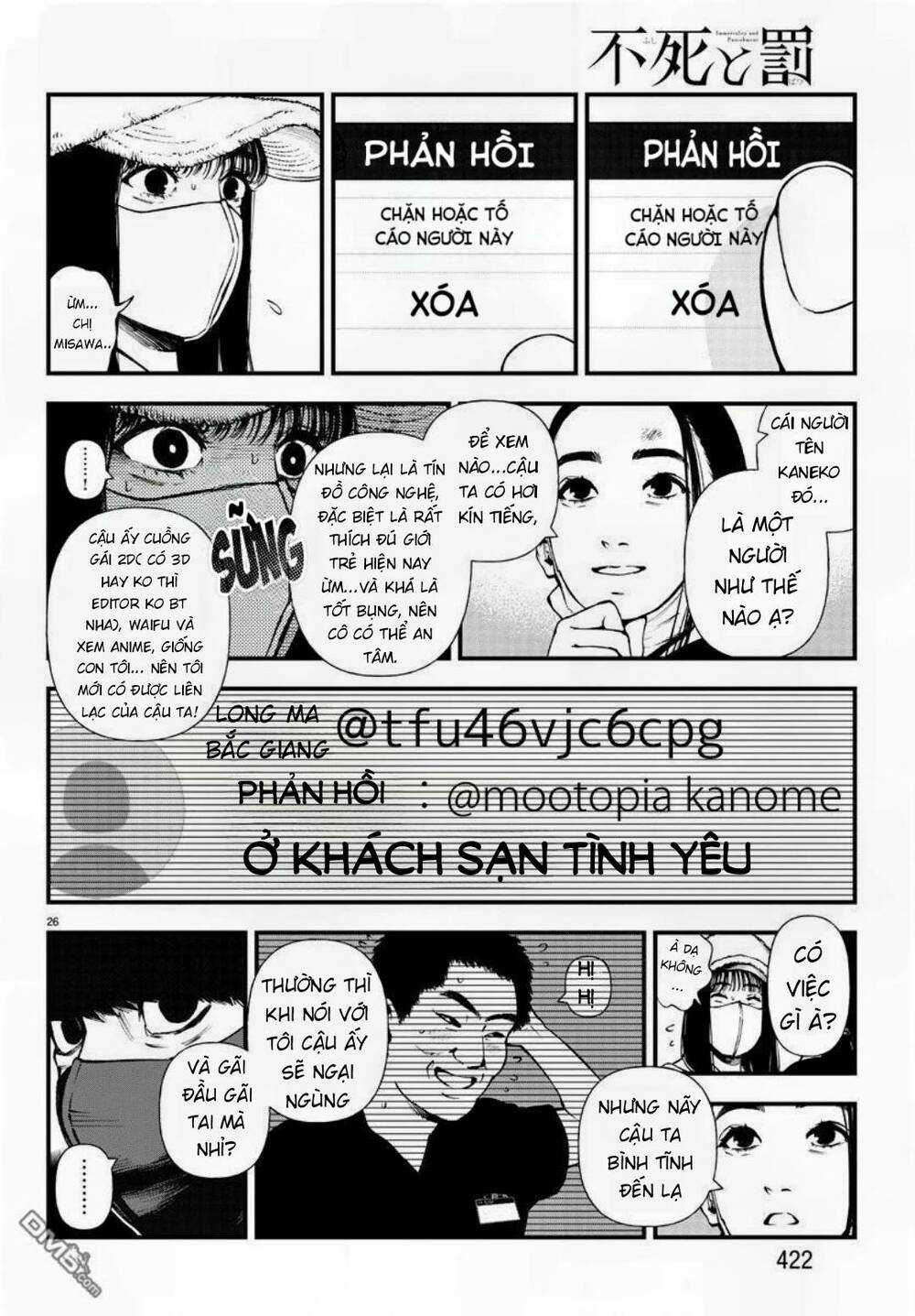 Fushi To Batsu: Đại Dịch Xác Sống Chapter 11 trang 25