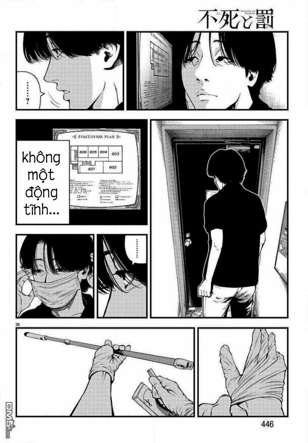 Fushi To Batsu: Đại Dịch Xác Sống Chapter 13 trang 26