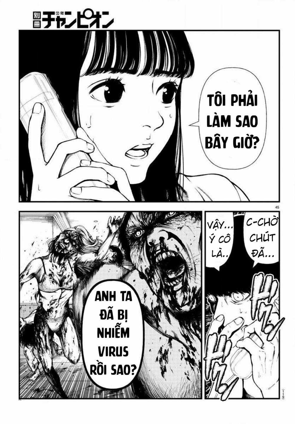 Fushi To Batsu: Đại Dịch Xác Sống Chapter 2 trang 43