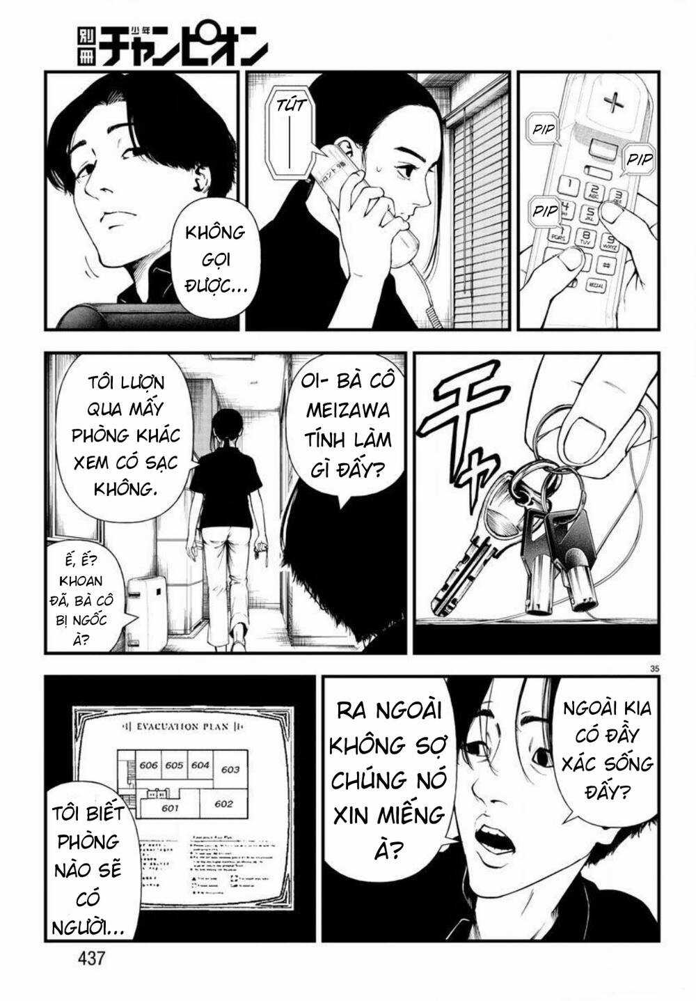 Fushi To Batsu: Đại Dịch Xác Sống Chapter 4 trang 33