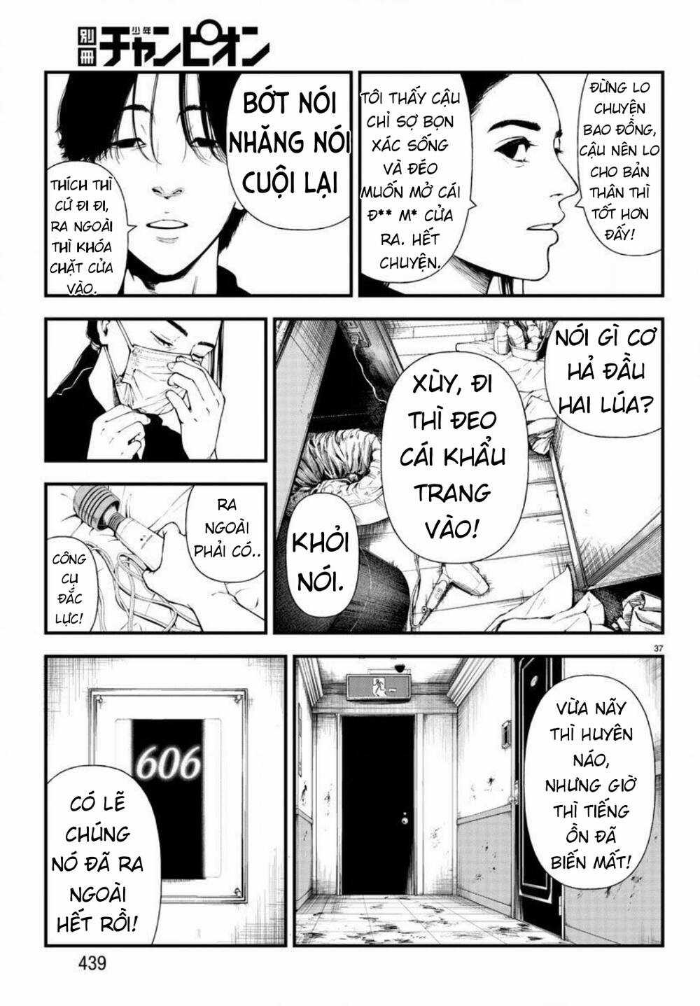 Fushi To Batsu: Đại Dịch Xác Sống Chapter 4 trang 35