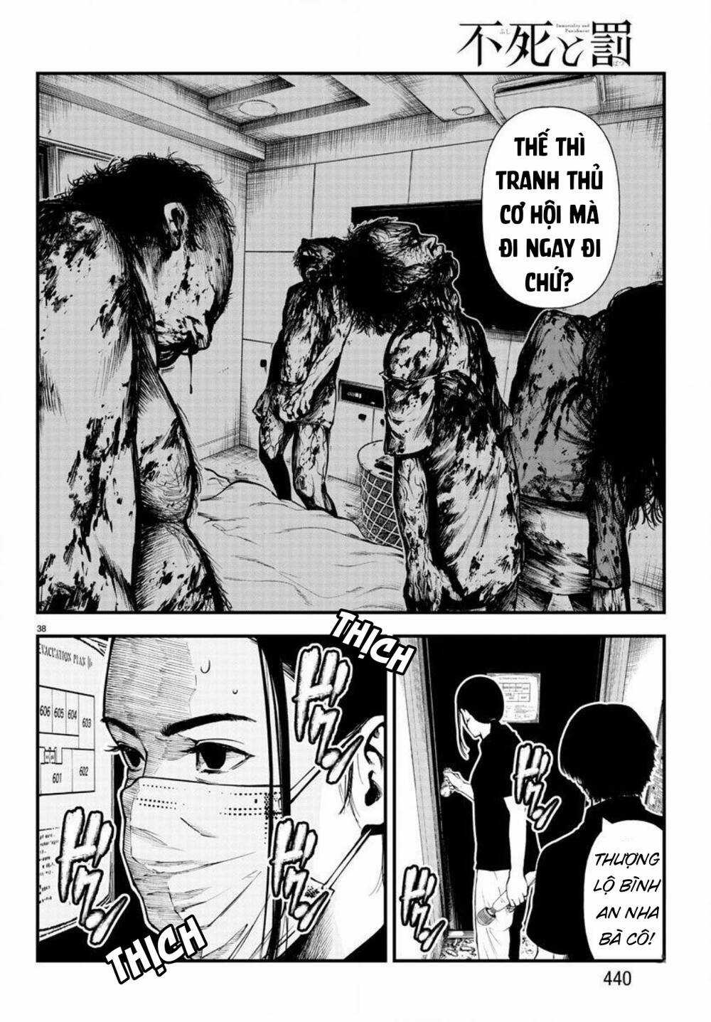 Fushi To Batsu: Đại Dịch Xác Sống Chapter 4 trang 36