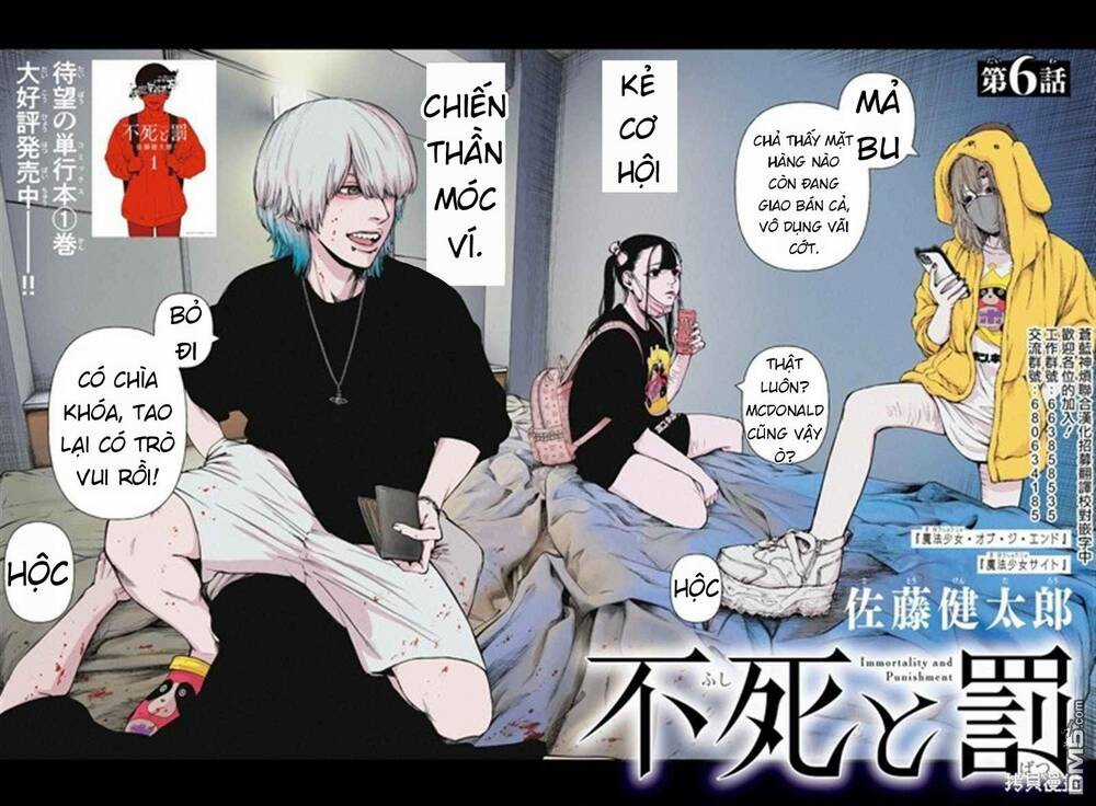 Fushi To Batsu: Đại Dịch Xác Sống Chapter 6 trang 2