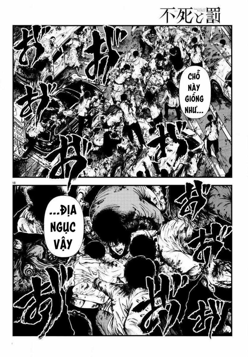 Fushi To Batsu: Đại Dịch Xác Sống Chapter 7 trang 18