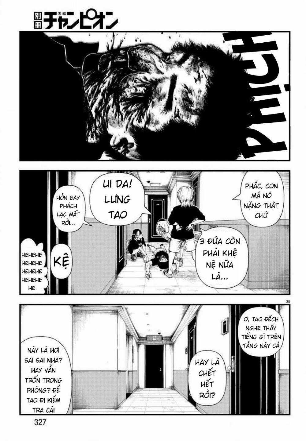 Fushi To Batsu: Đại Dịch Xác Sống Chapter 7 trang 36