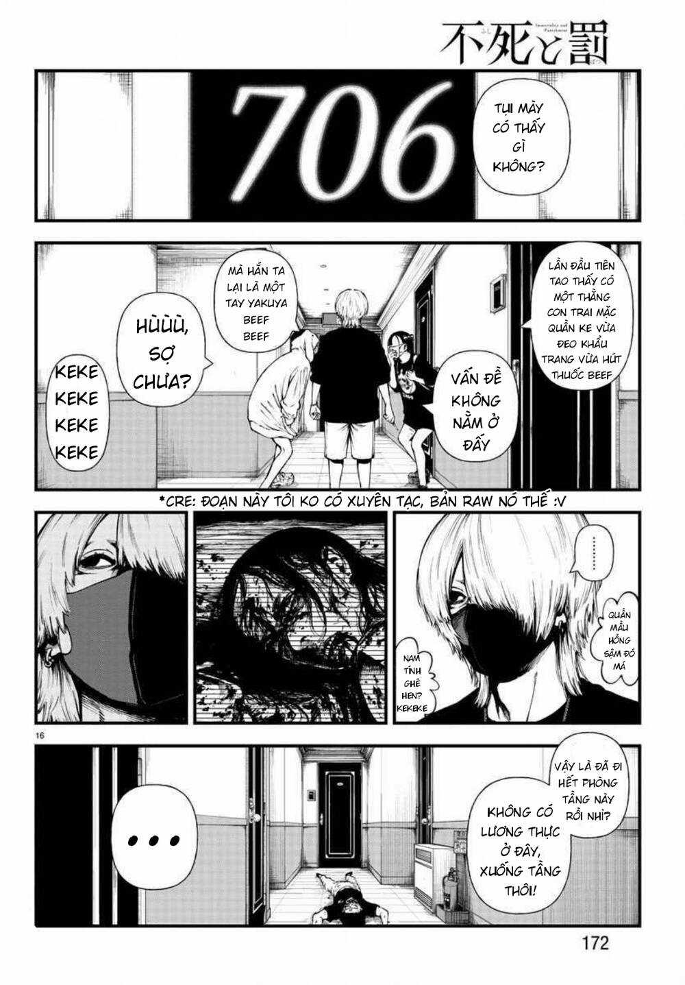 Fushi To Batsu: Đại Dịch Xác Sống Chapter 8 trang 14