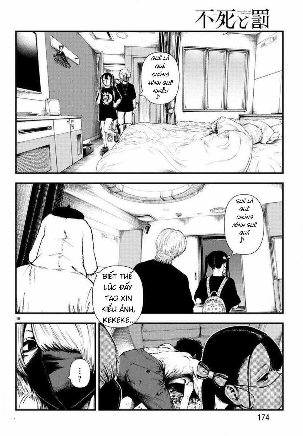 Fushi To Batsu: Đại Dịch Xác Sống Chapter 8 trang 16