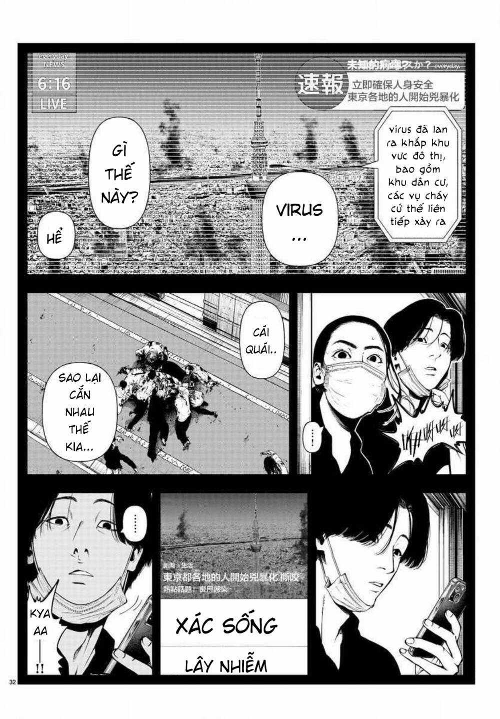 Fushi To Batsu: Đại Dịch Xác Sống Chapter 8 trang 30