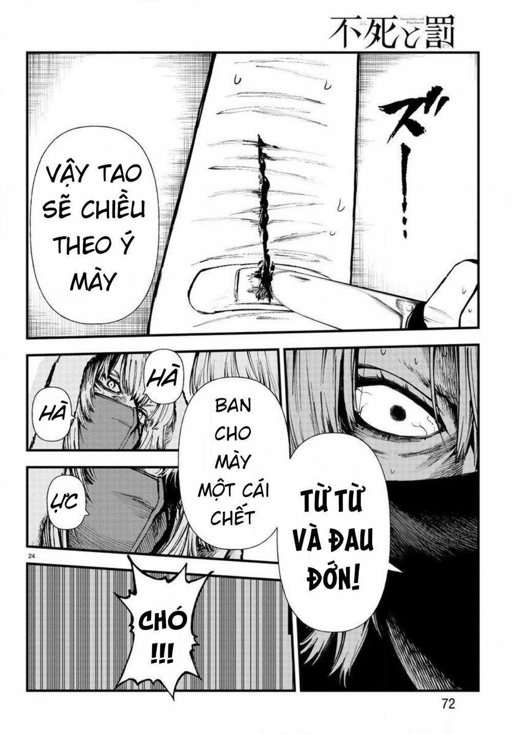 Fushi To Batsu: Đại Dịch Xác Sống Chapter 9 trang 24