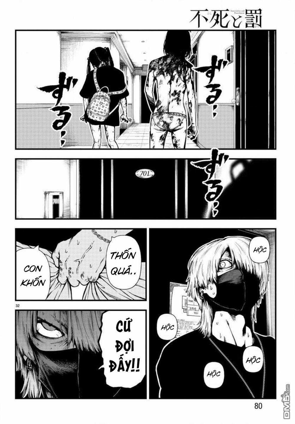 Fushi To Batsu: Đại Dịch Xác Sống Chapter 9 trang 32