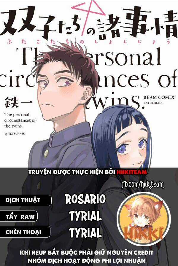 Futago-Tachi No Sho Jijou Chapter 17 trang 0
