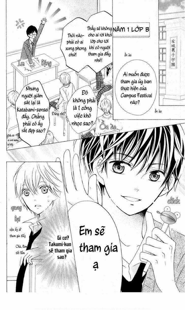 Futari no Himitsu Chapter 4 trang 9