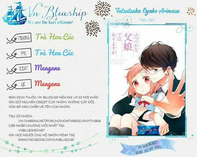 Futsutsu Kana Oyako Deha Arimasu Ga Chapter 4 trang 0