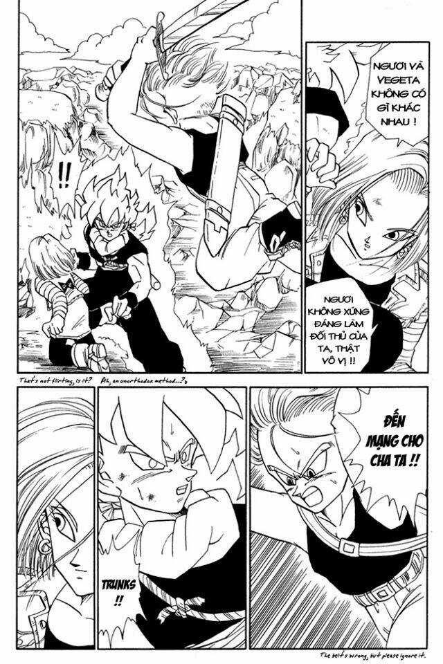 Future Trunks's Story Chapter 2 trang 14