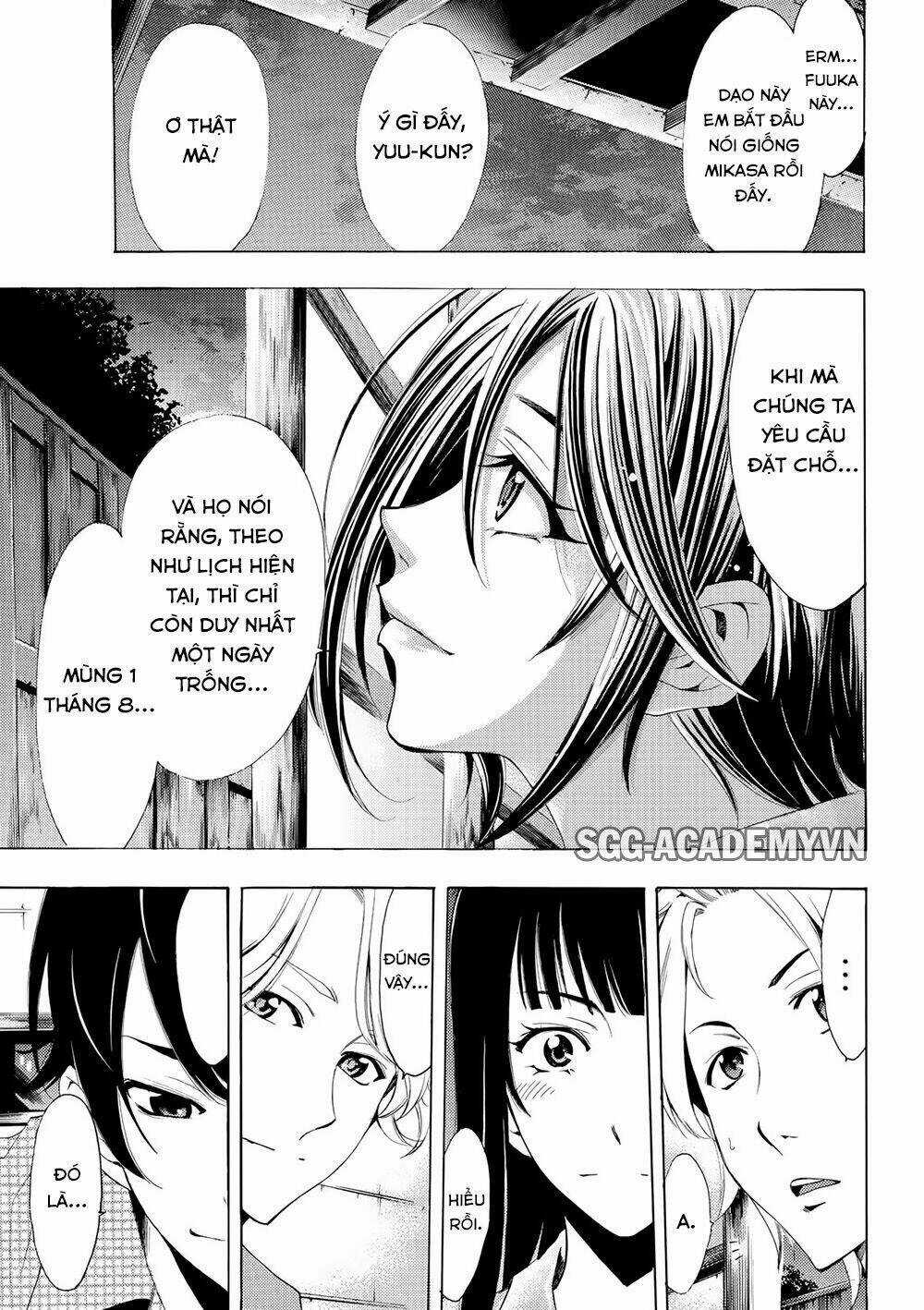 Fuuka Chapter 170 trang 16